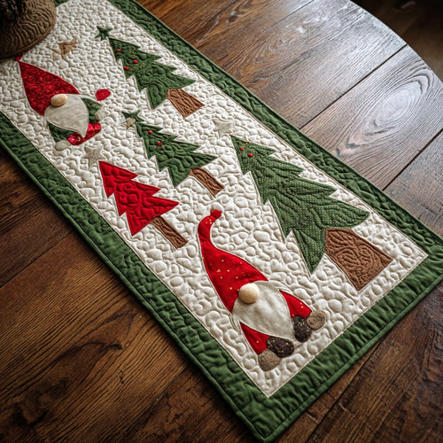 Christmas Trees XR1211013CL Quilted Table Runner