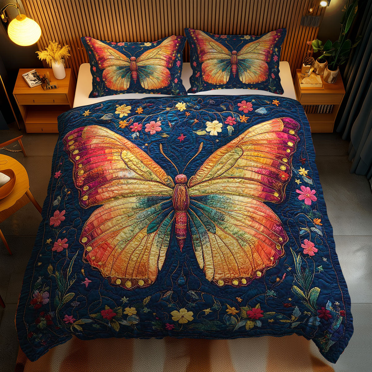 Blooming Butterfly WN1002047CL Duvet Cover Set