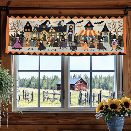 Wildwood Witches WN0108059CL Quilted Valance