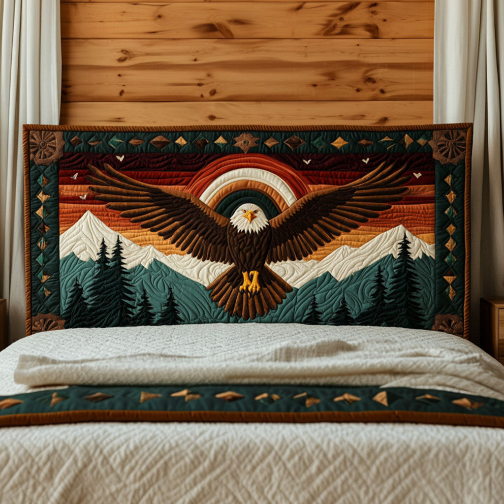 Freedom Wings Eagle KL0701029CL Quilted Headboard Slipcover