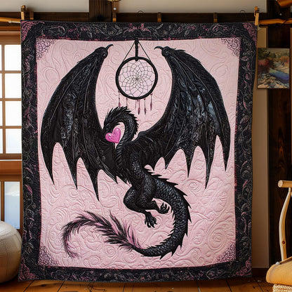 Dark Love Dragon WN1002011CL Quilt