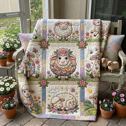 Sweet Meadow Lambs WN0206014CL Quilt