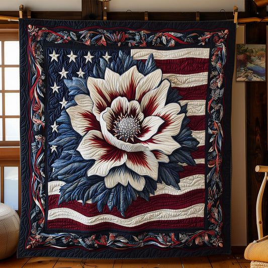 Bravery Flower WN0702012CL Quilt