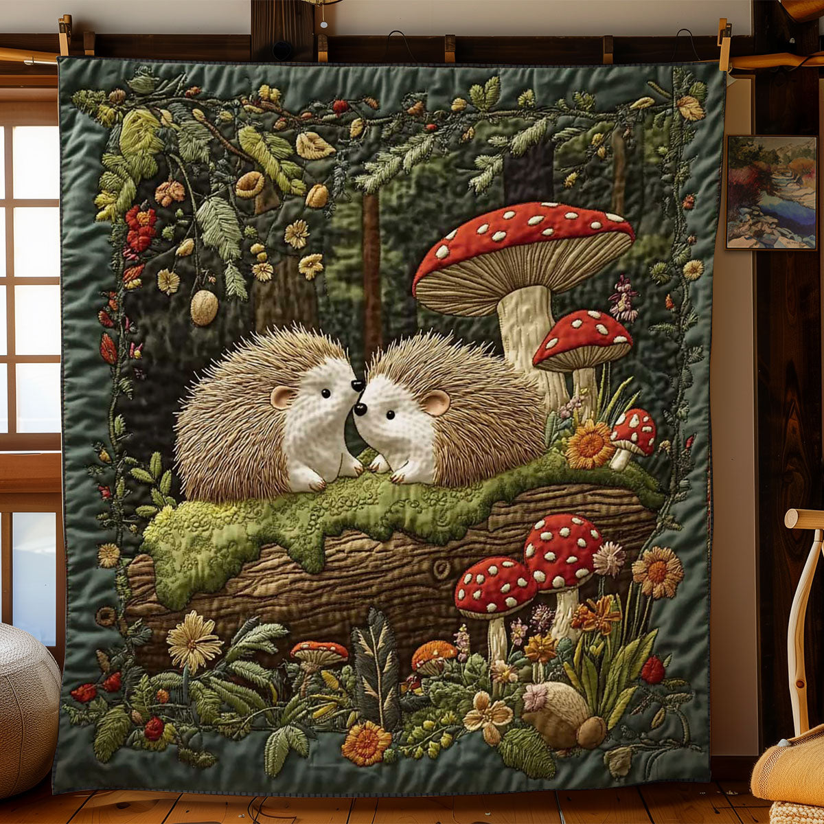 Magical Hedgehog WN1203041CL Quilt