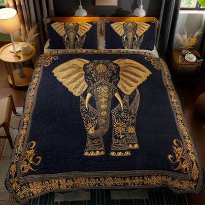 Ornate Elephant WN1003104CL Duvet Cover Set