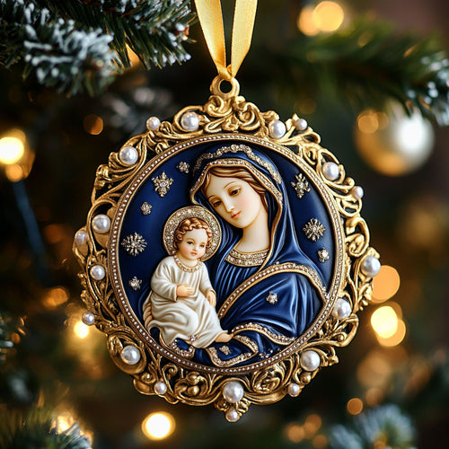 Virgin Mary CW1701015CL Christmas Ornament