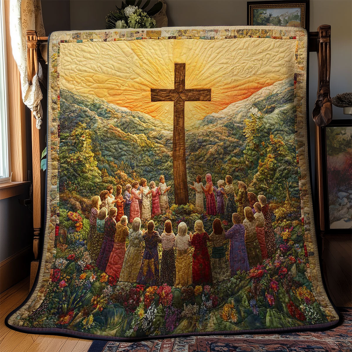 Christianity Divine Journey WN0603033CL Quilt