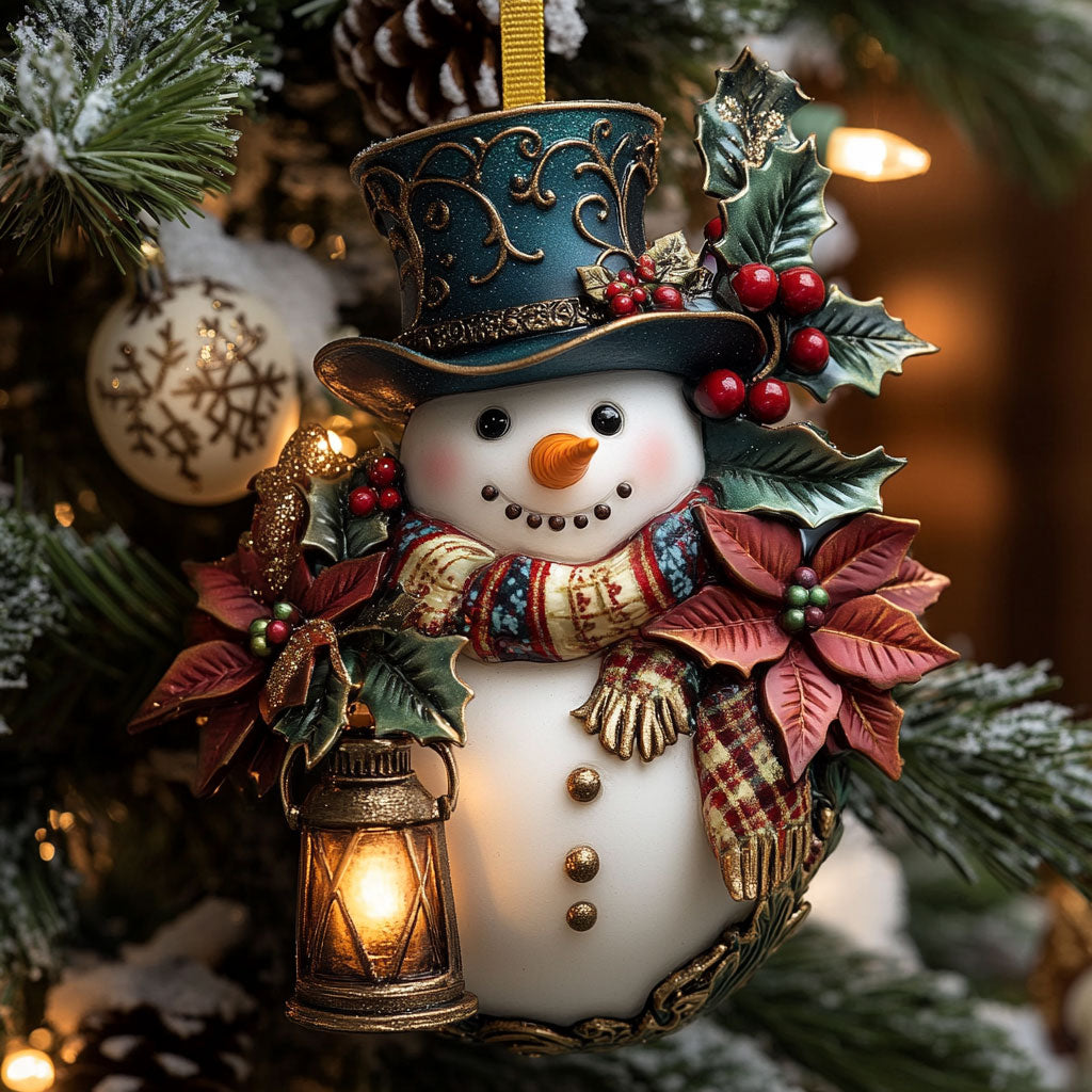 Snowman Charm CW2410036CL Christmas Ornament