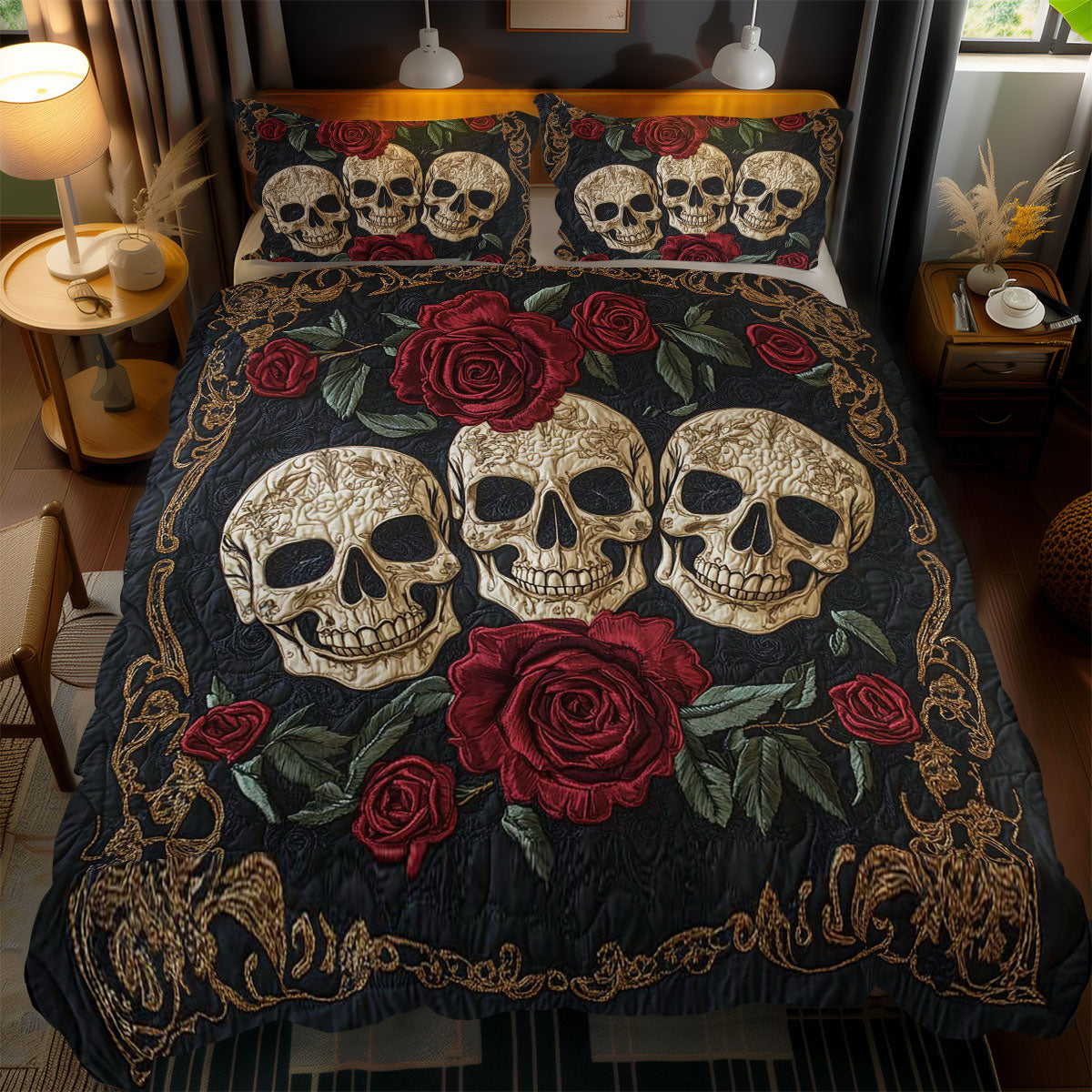 Eternal Skull WN0803093CL Duvet Cover Set