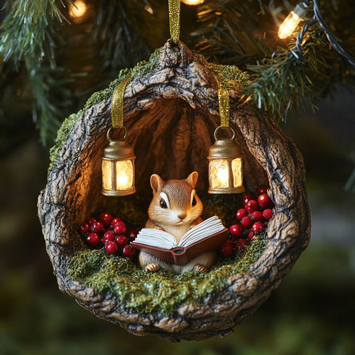 Berry Squirrel CP0312237CL Christmas Ornament