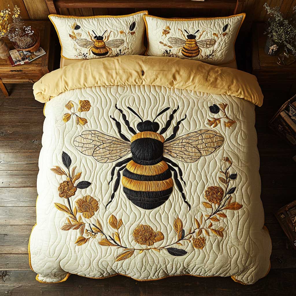 Celestial Honey Bee WP1401011CL Duvet Cover Set