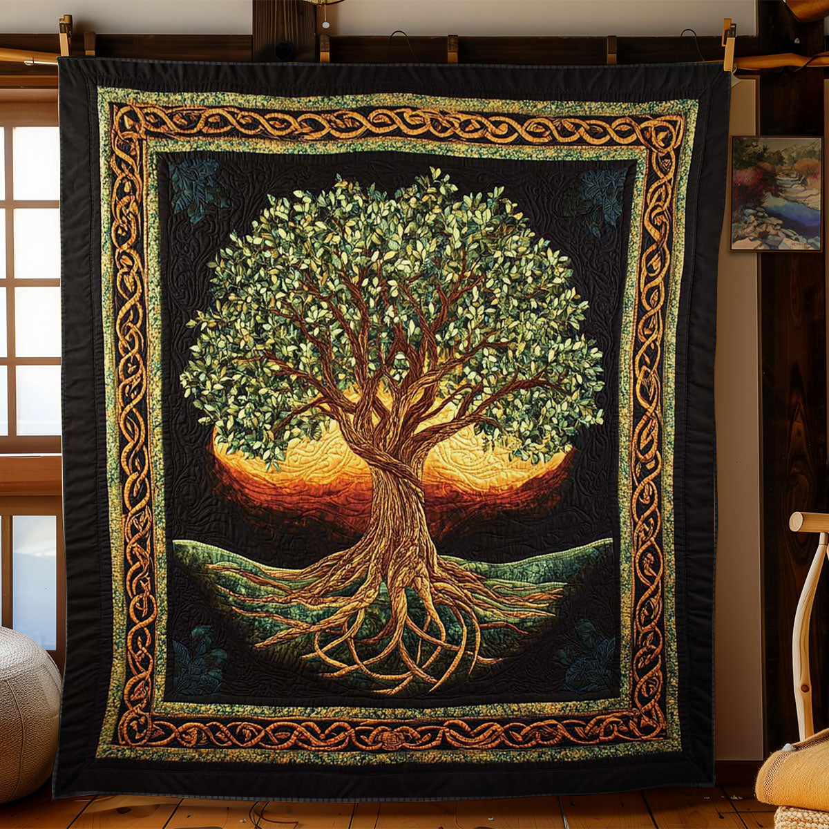 Mystic Tree Of Life WN1203072CL Quilt