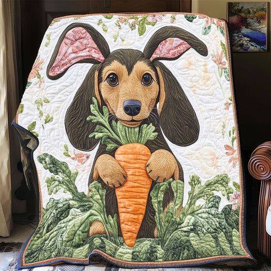 Dachshund Rabbit Costume WP0701006CL Quilt