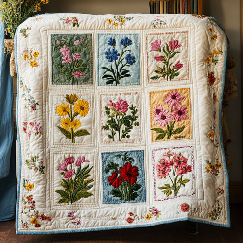 Vintage Herbarium CP1401062CL Quilt