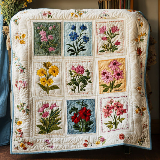 Vintage Herbarium CP1401062CL Quilt