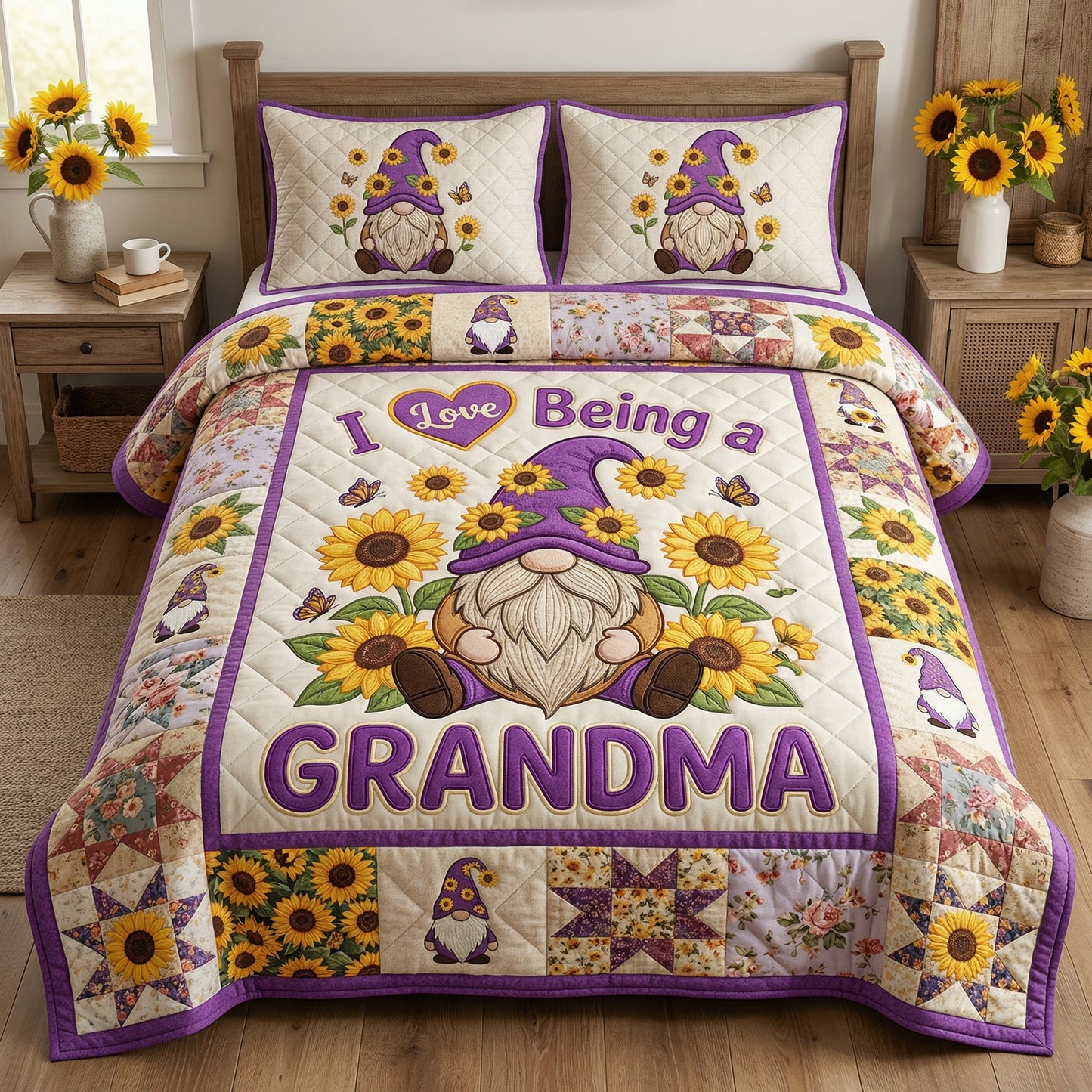 I Love Being A Grandma XR0904023CL Duvet Cover Set