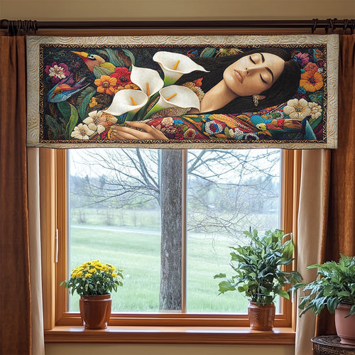 Whispering Floral Spirit WN1706096CL Quilted Valance