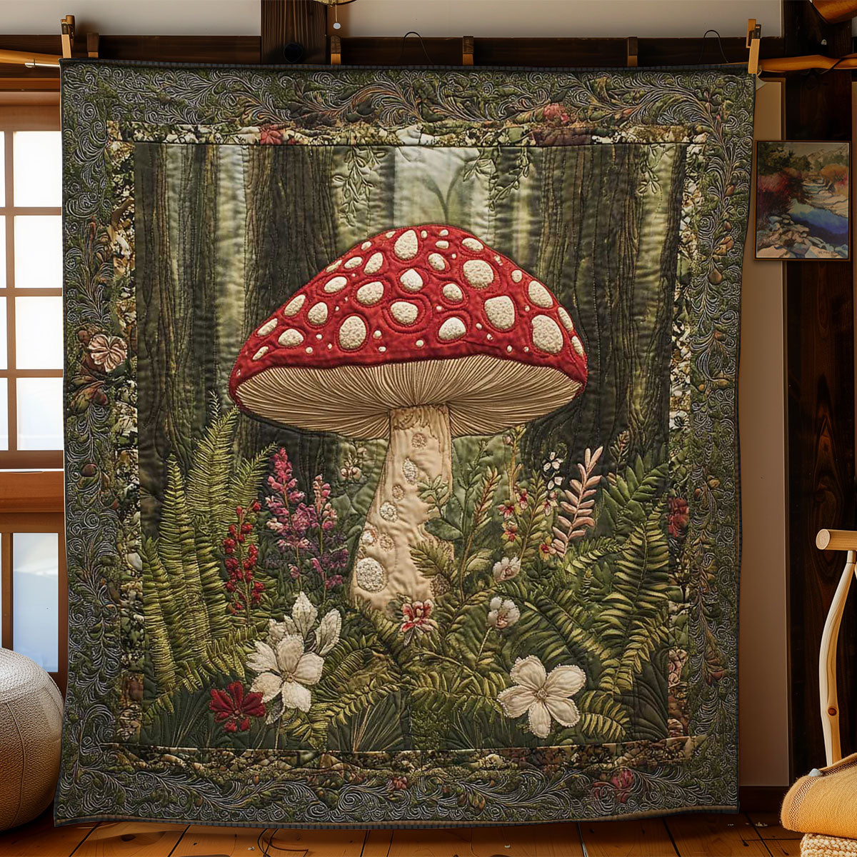 Enchanted Mushroom WN1303075CL Quilt