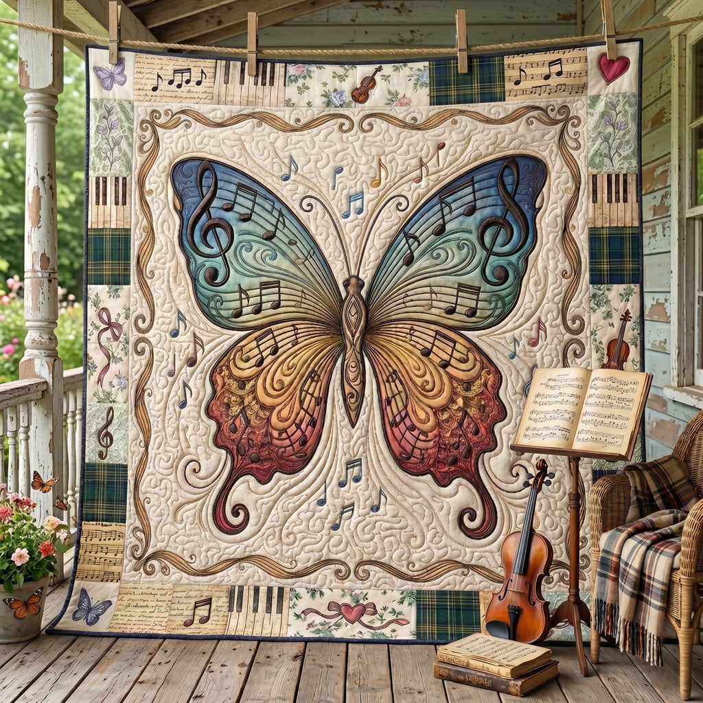 Harmony Wings Butterfly WN2505009CL Quilt
