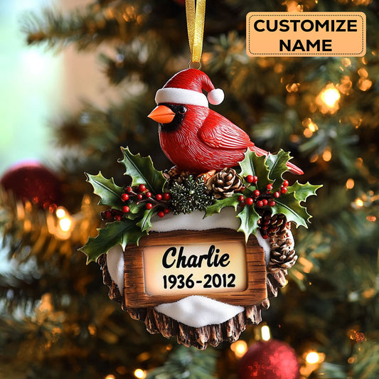Forever Near Cardinal WN2110039CL Personalized Christmas Ornament
