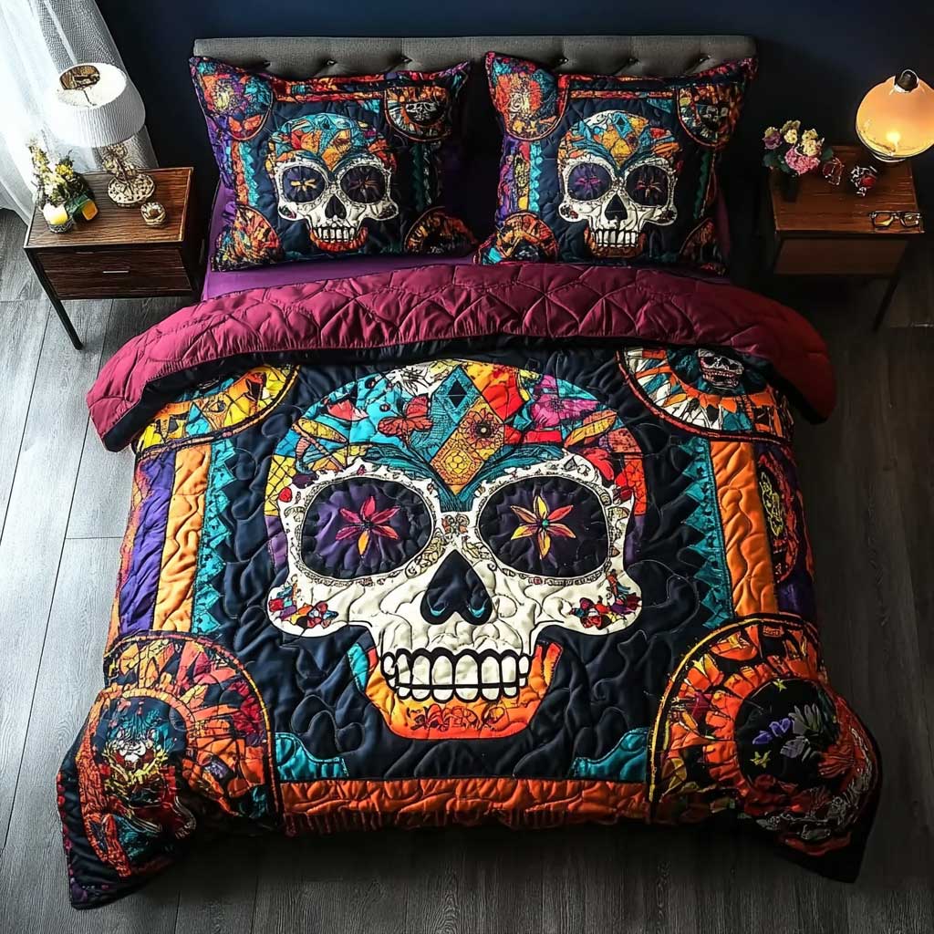 Neon Skull WN0303018CL Duvet Cover Set