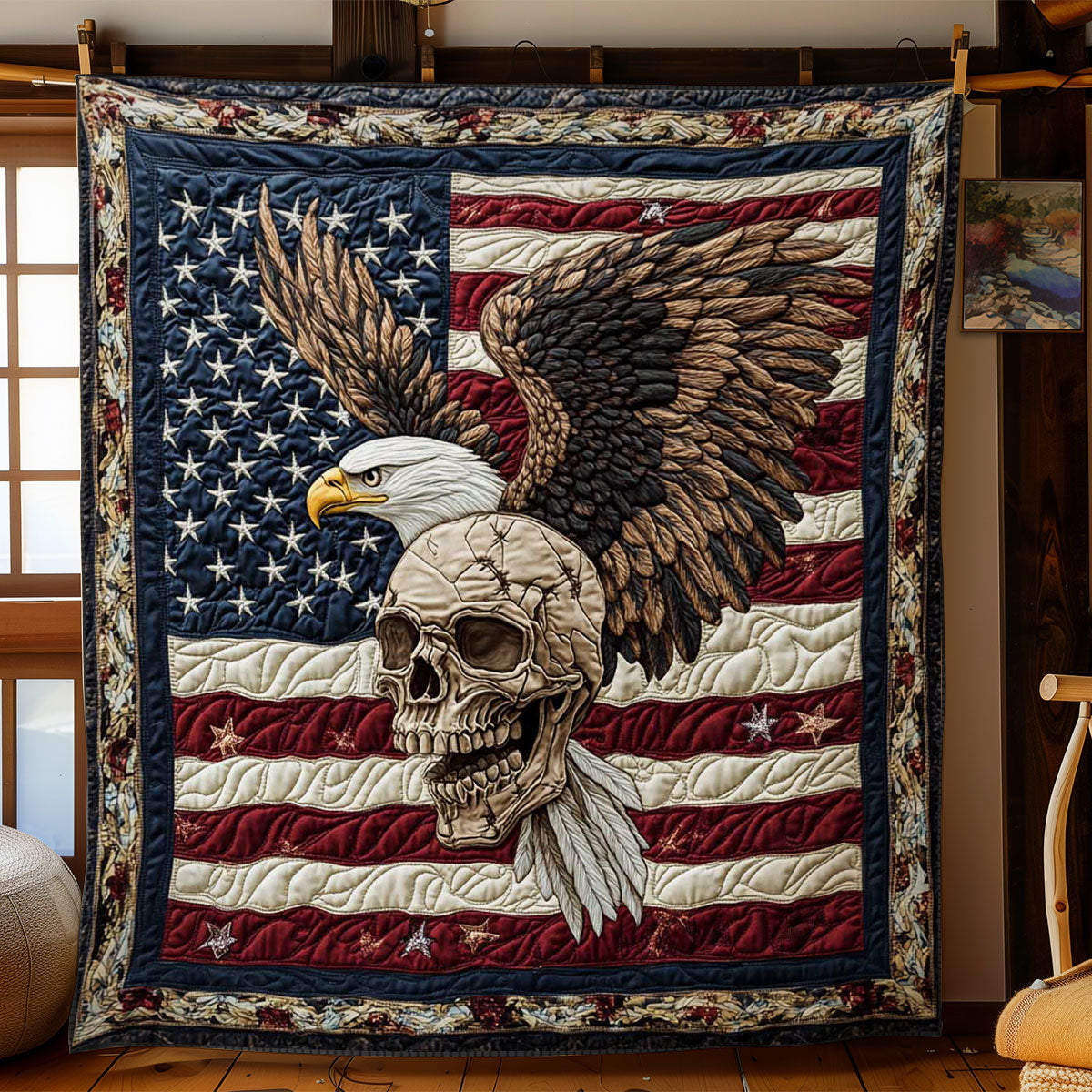 Timeless Eagle WN0702023CL Quilt