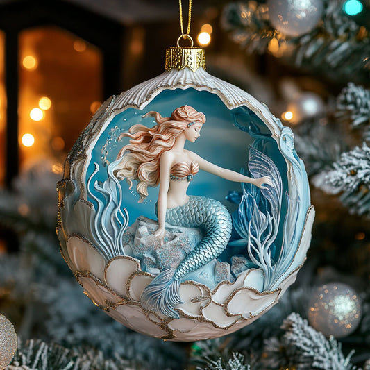 Mermaid Ocean CW2511033CL Christmas Ornament
