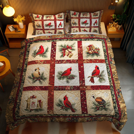 Winterberry Cardinal WN2102065CL Duvet Cover Set