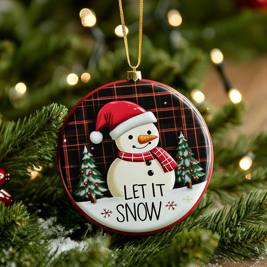 Christmas Snowman Star WN1510019CL Christmas Ornament