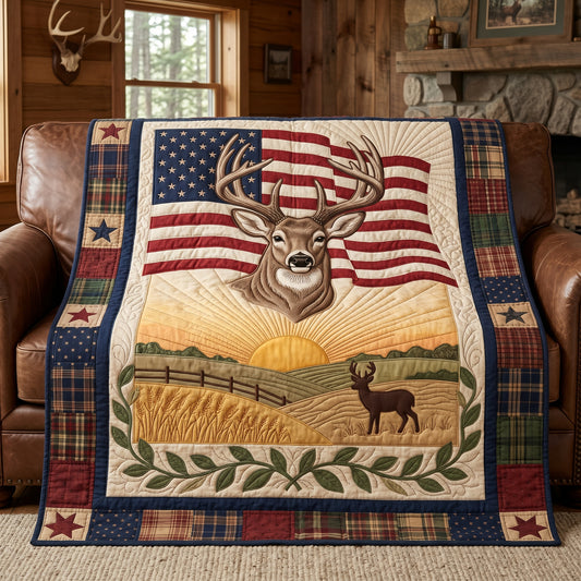 American Deer XR1604007CL Quilt