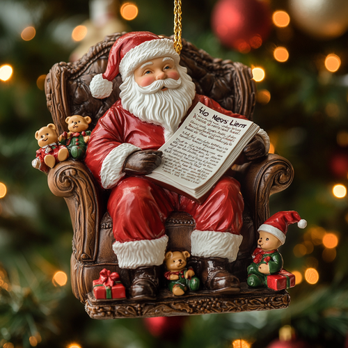 Cozy Claus CP2811012CL Christmas Ornament
