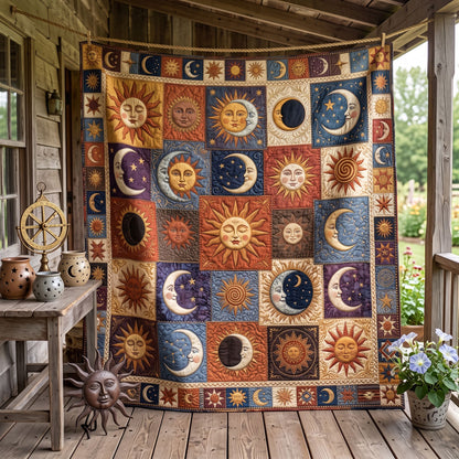Bohemian Celestial Harmony WN2606004CL Quilt