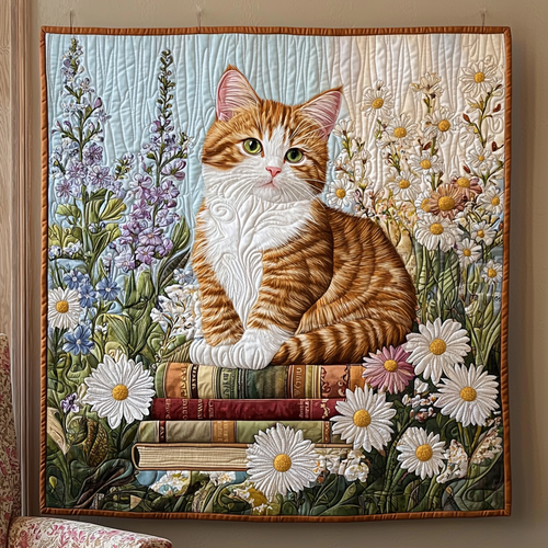 Wise Ginger Cat QA0901007CL Quilt
