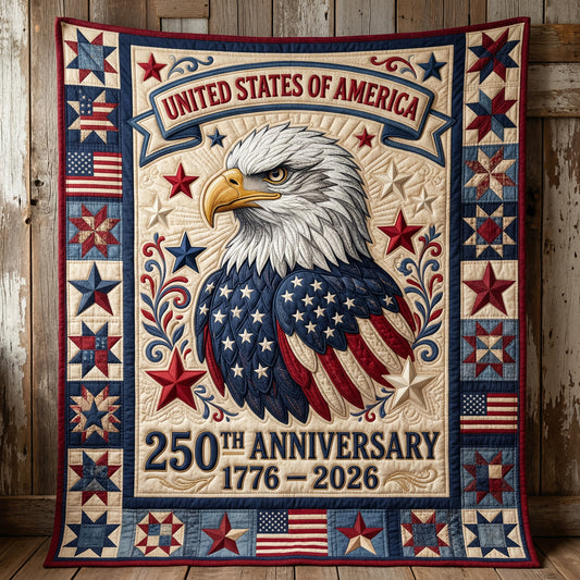 250th American Eagle XR1004039CL Quilt