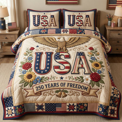 250 Years Of Freedom XR0804019CL Duvet Cover Set