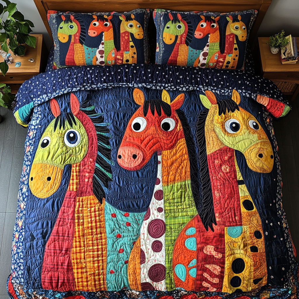 Cozy Horse WN0601019CL Duvet Cover Set