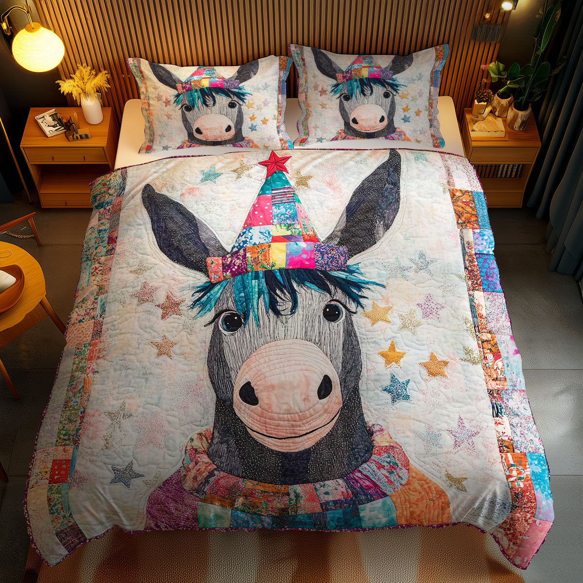 Party Donkey WN1303184CL Duvet Cover Set