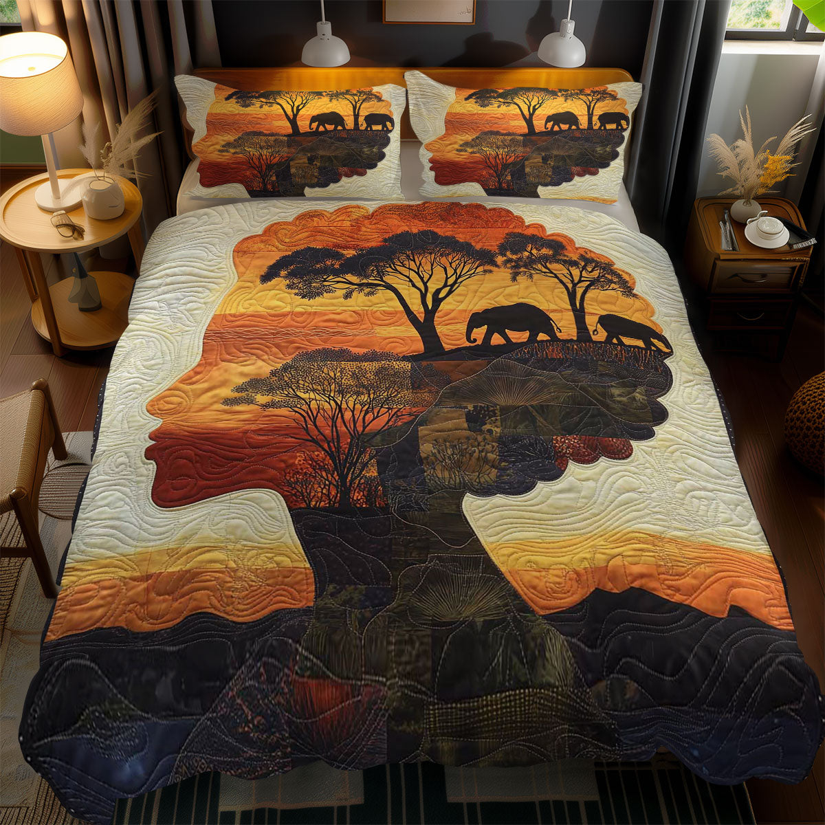 Ethereal African WN0303087CL Duvet Cover Set