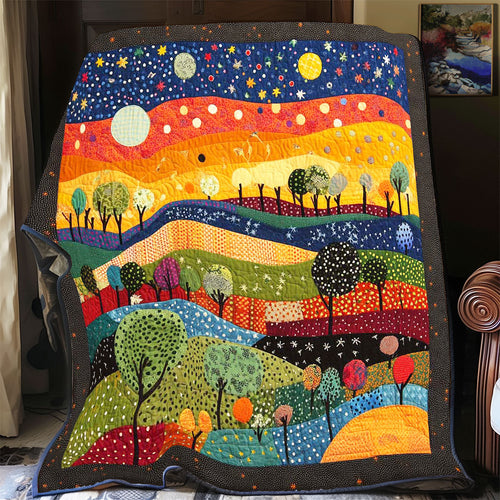 Colorful Mountain WP1402010CL Quilt