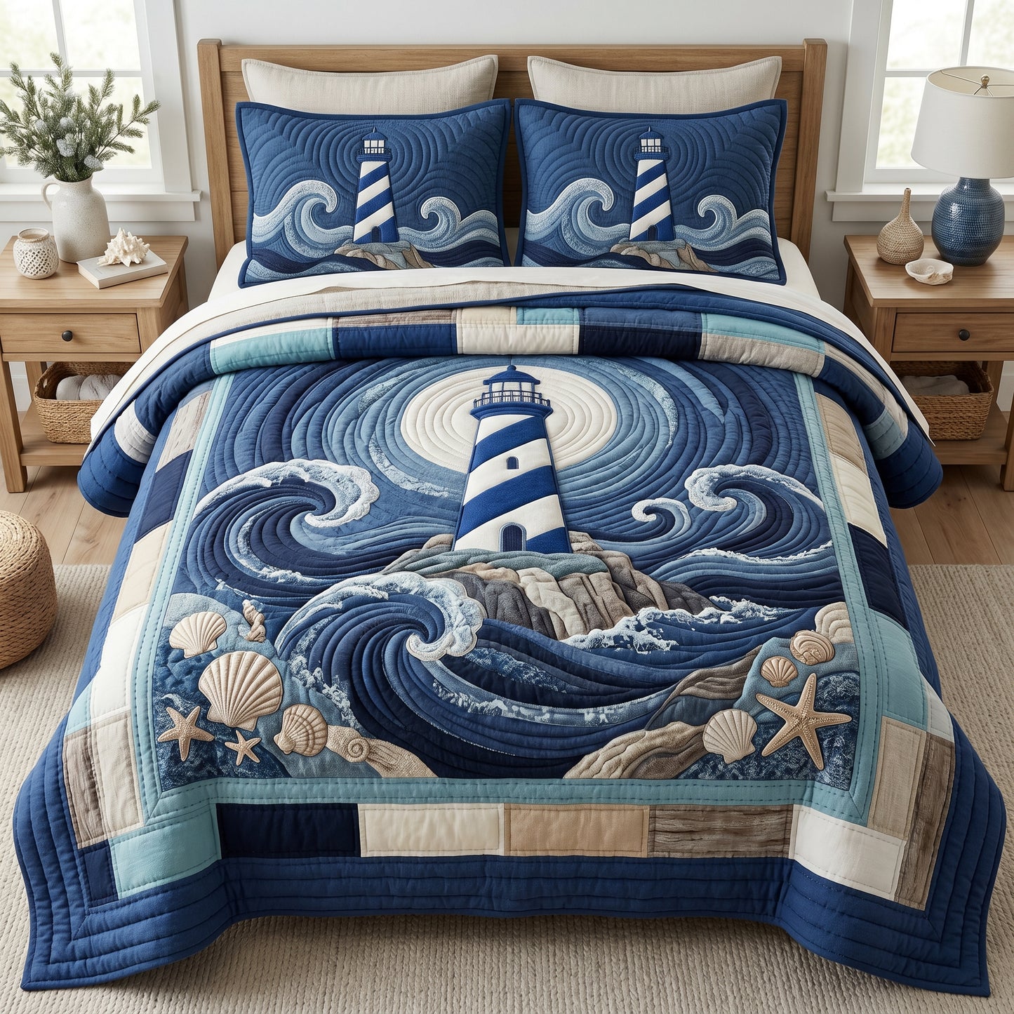 Coastal Lighthouse XR2005015CL Duvet Cover Set