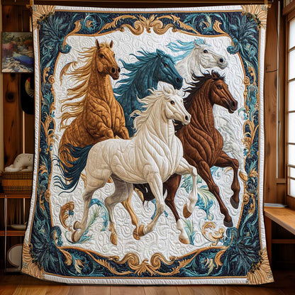 Horse Wind Spirit WP0802014CL Quilt