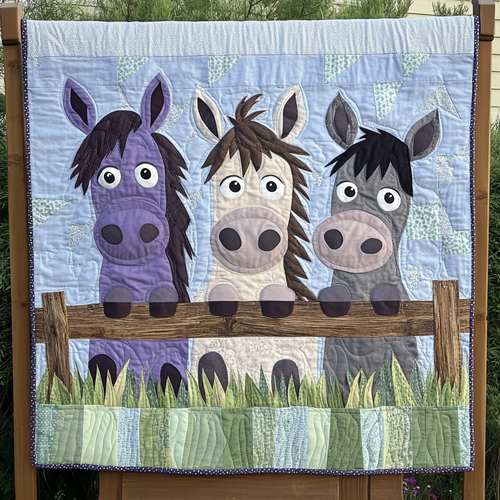 Baby Donkey XR0801006CL Quilt