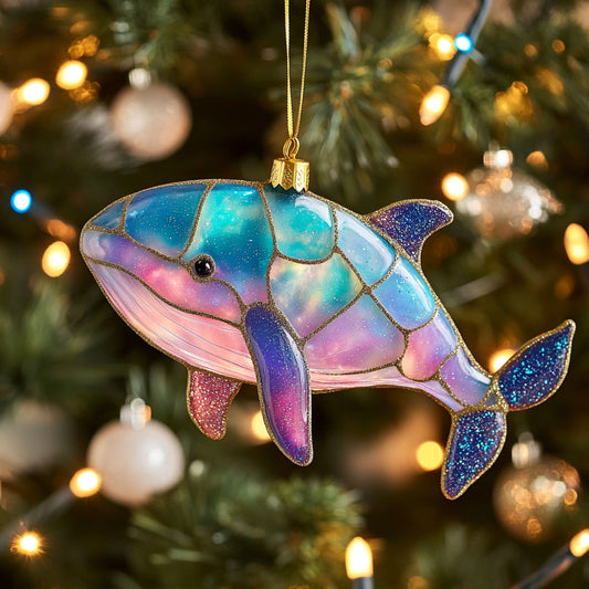 Aurora Whale CP2711037CL  Christmas Ornament