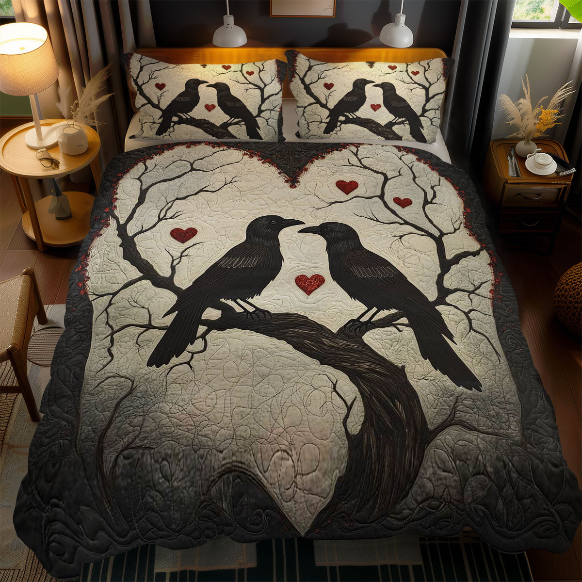 Enchanted Crow WN0702064CL Duvet Cover Set