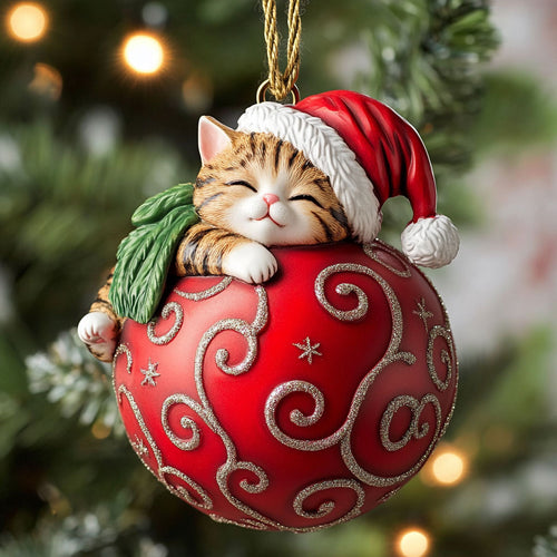 Santa Meow CP0612029CL Christmas Ornament