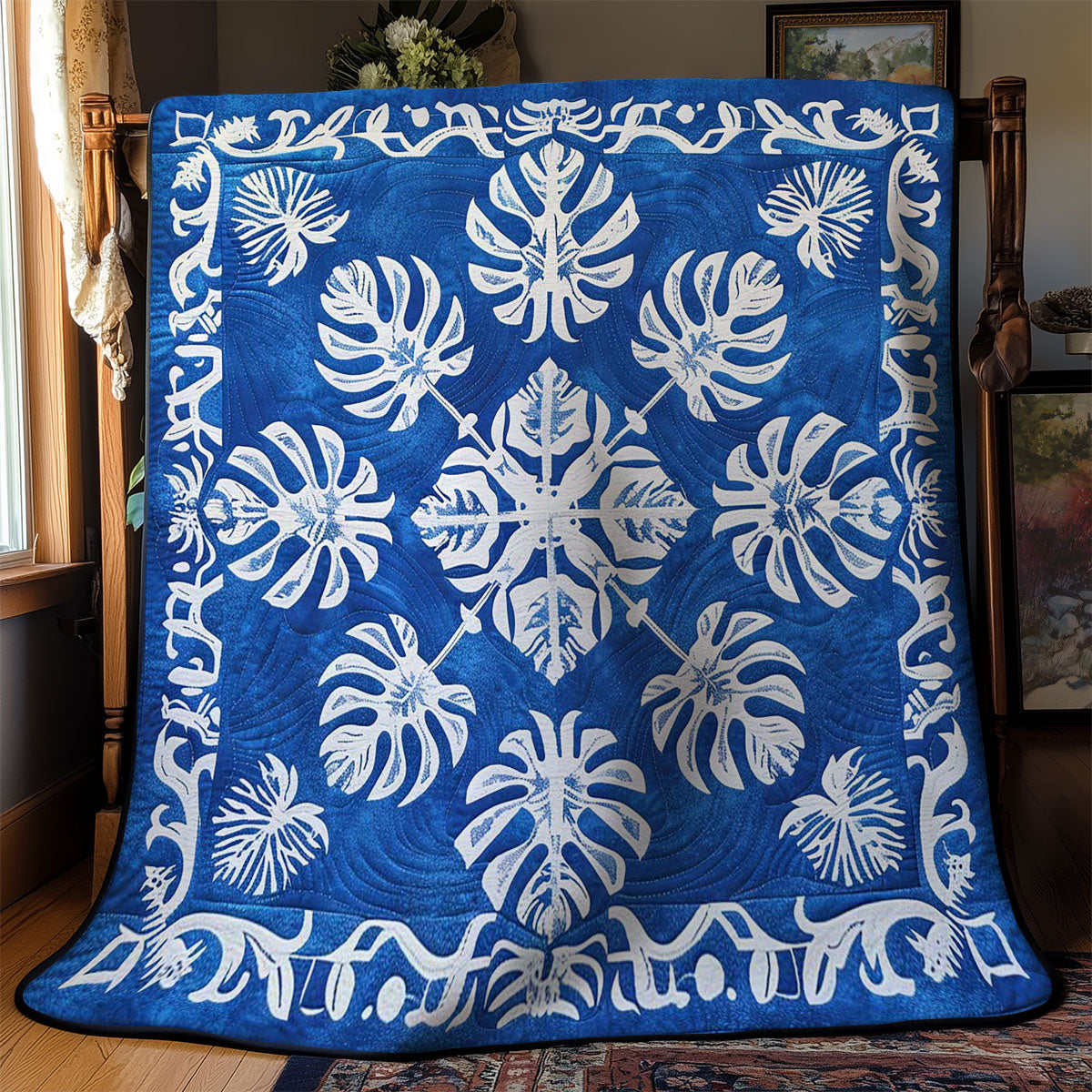 Hawaiian Monstera WN1303025CL Quilt