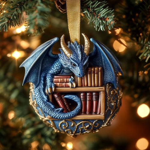 Dragon Christmas Charm WN2411022CL Christmas Ornament