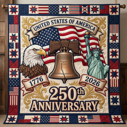 250th Anniversity America XR1004036CL Quilt