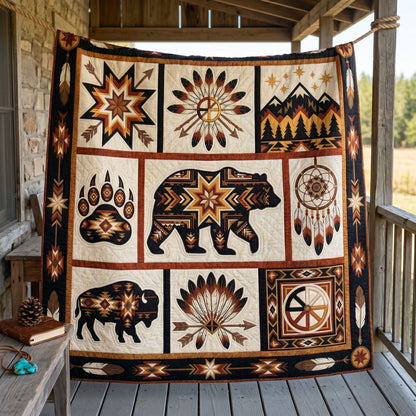 Guardians Of The Wild Plains WN0806005CL Quilt