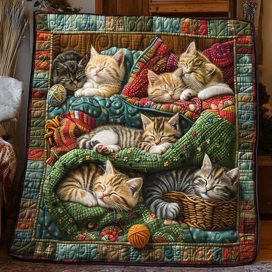 Whiskered Dreams WJ1305012CL Quilt